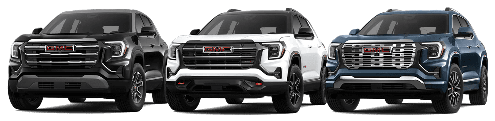 2026 GMC Terrain trim options overview with a front exterior view