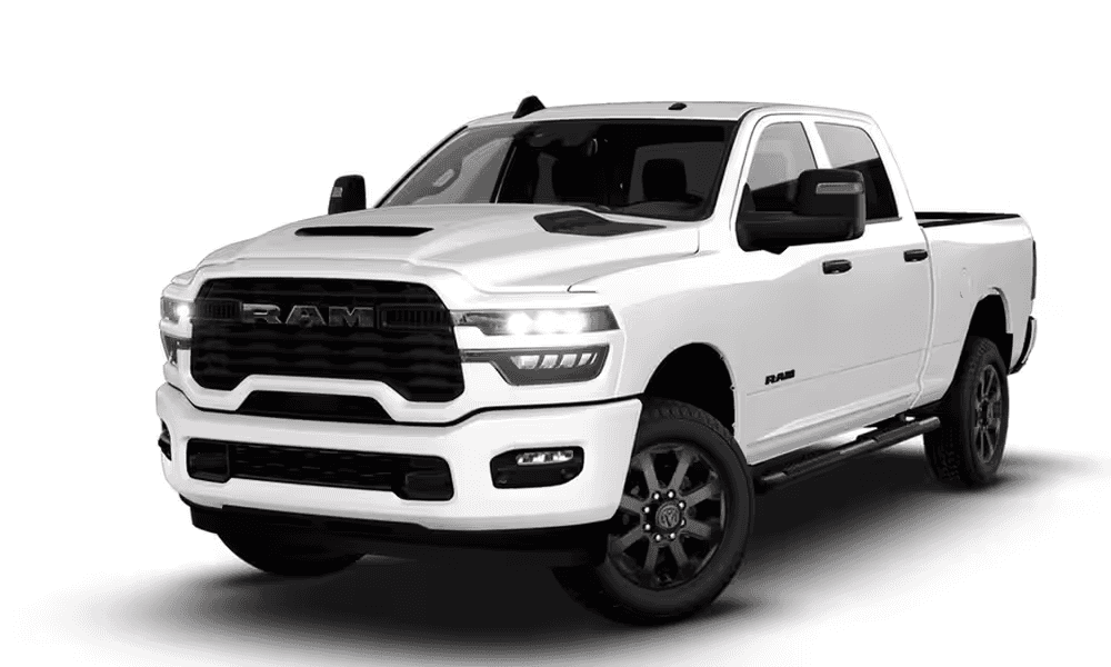 2026 RAM 2500 Black Express exterior, front three quarter view