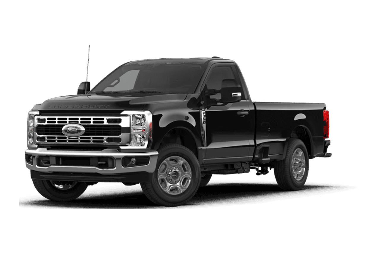 2026 Ford F-350 Super Duty XLT single rear wheel pickup truck, front three quarter view