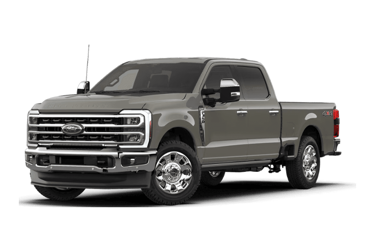 2026 Ford F-350 Super Duty King Ranch crew cab pickup truck, front three quarter view