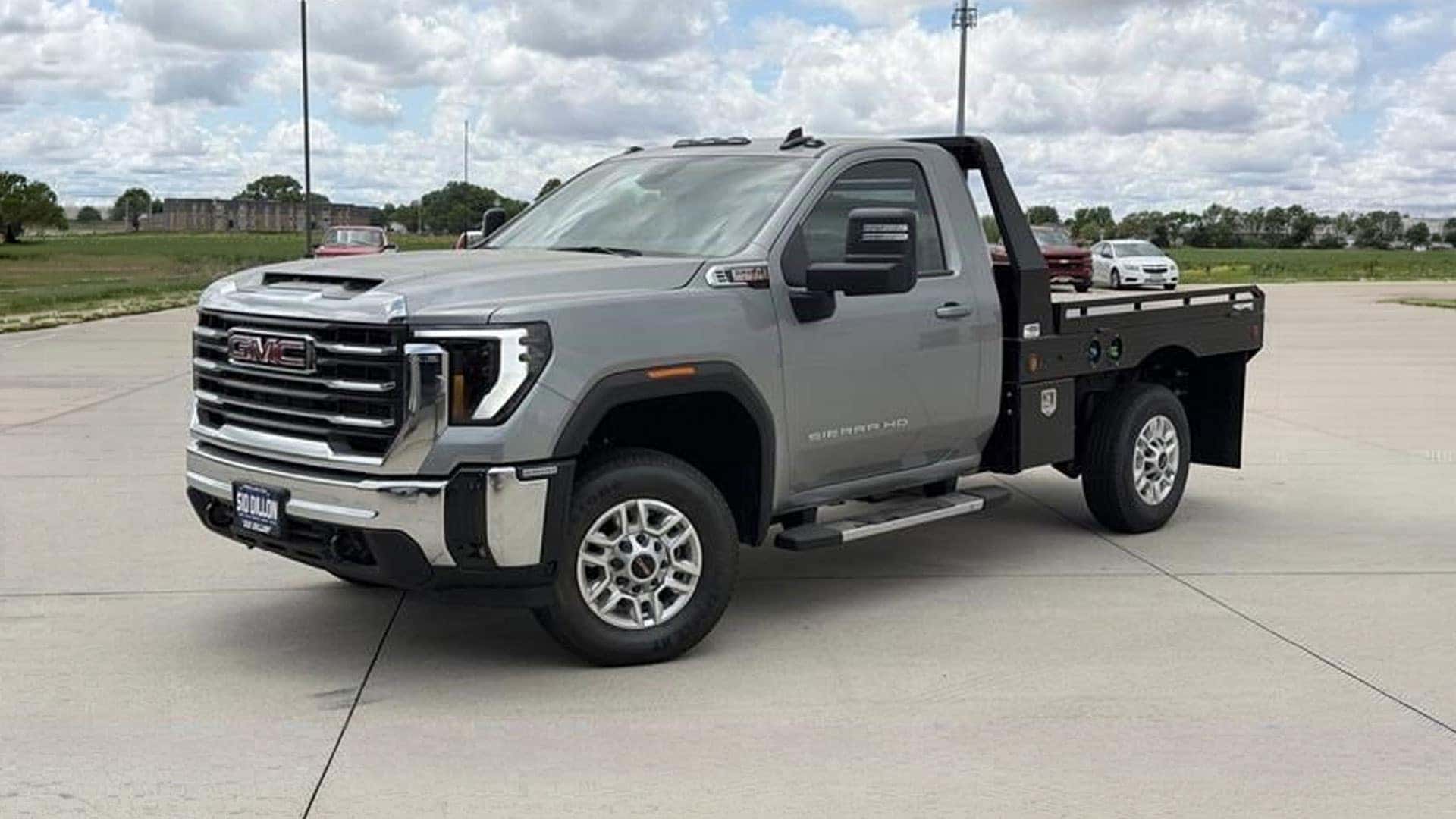 GMC truck representing GMC commercial vehicle heritage