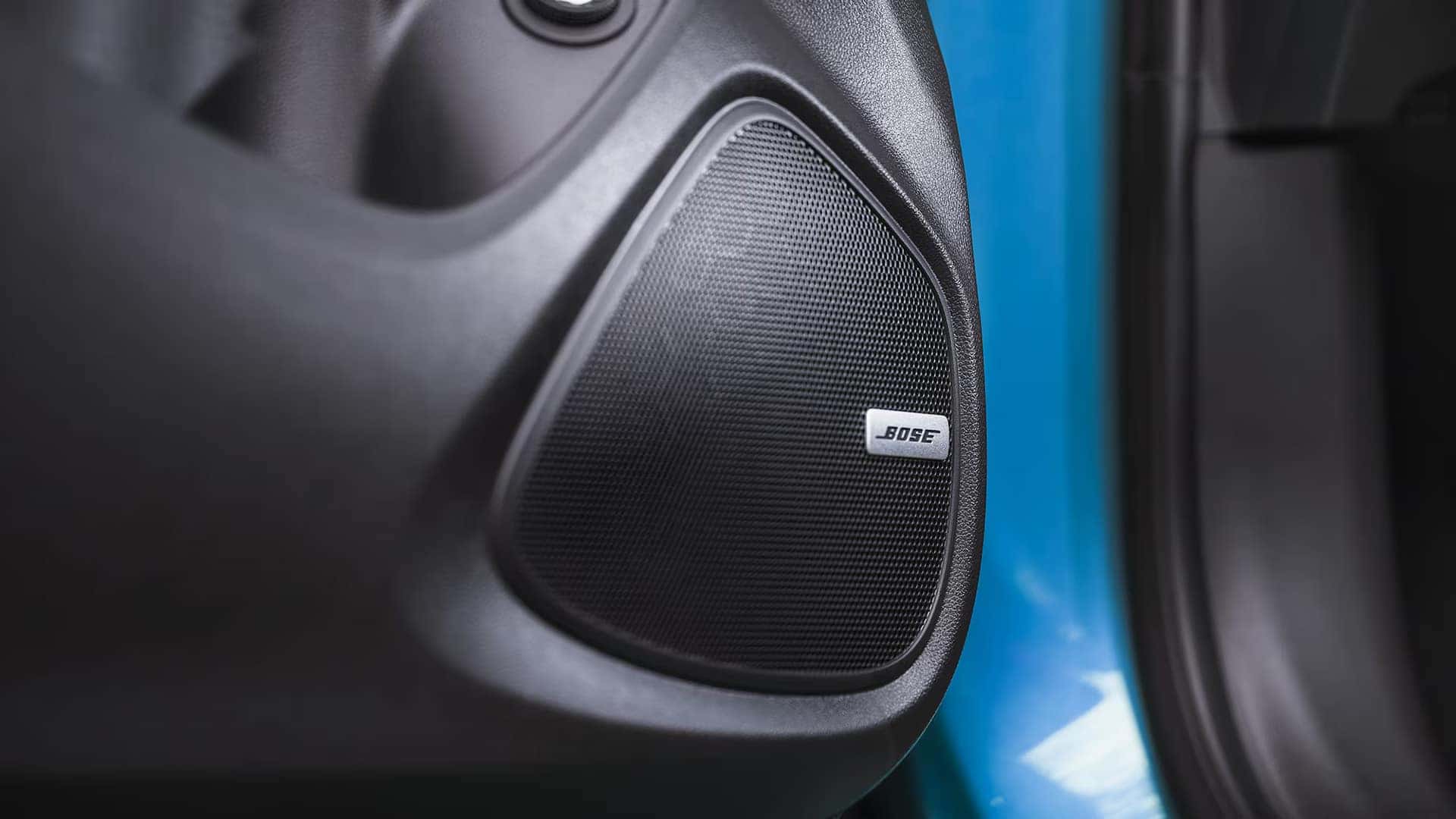 Bose premium audio speaker inside the 2026 Buick Encore GX