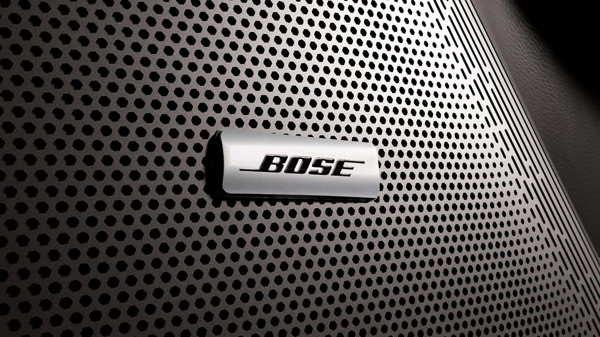 Close-up of an available Bose premium audio speaker in the 2026 Nissan Sentra