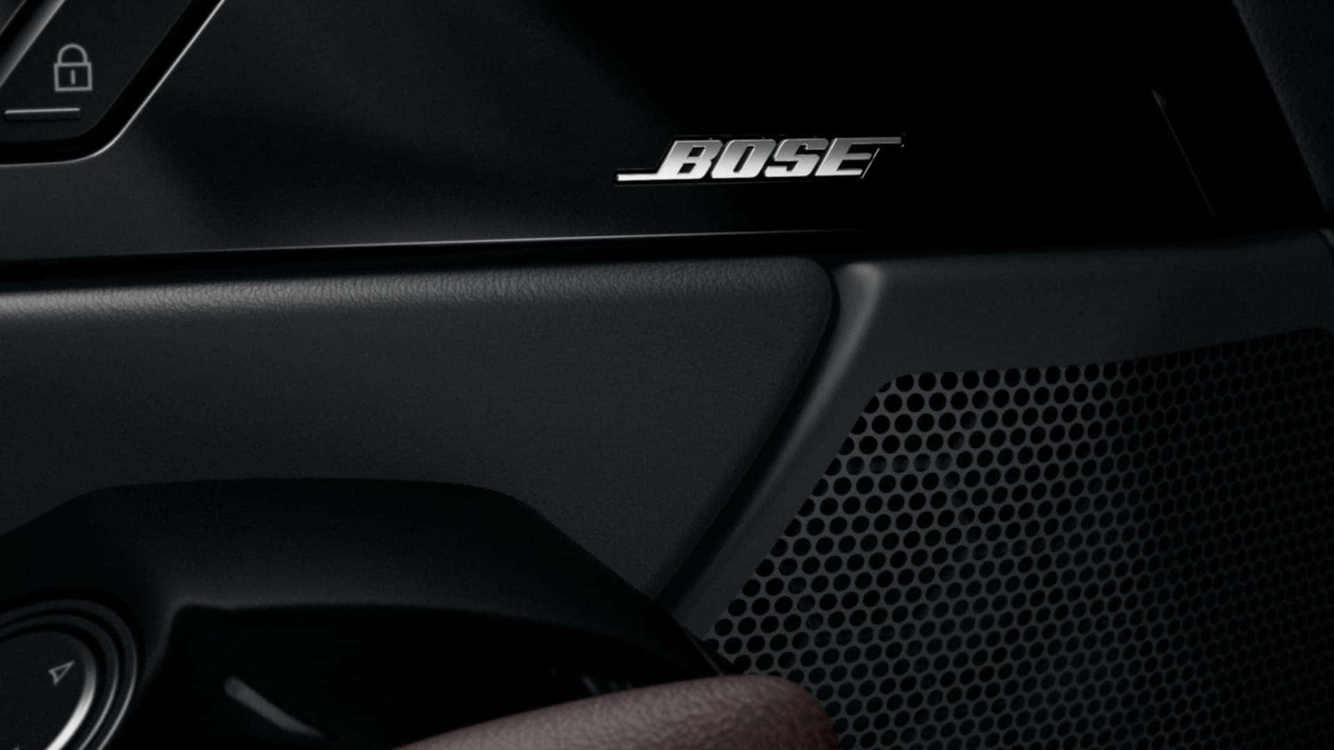 Bose premium audio speaker inside the 2026 Mazda CX-30 cabin