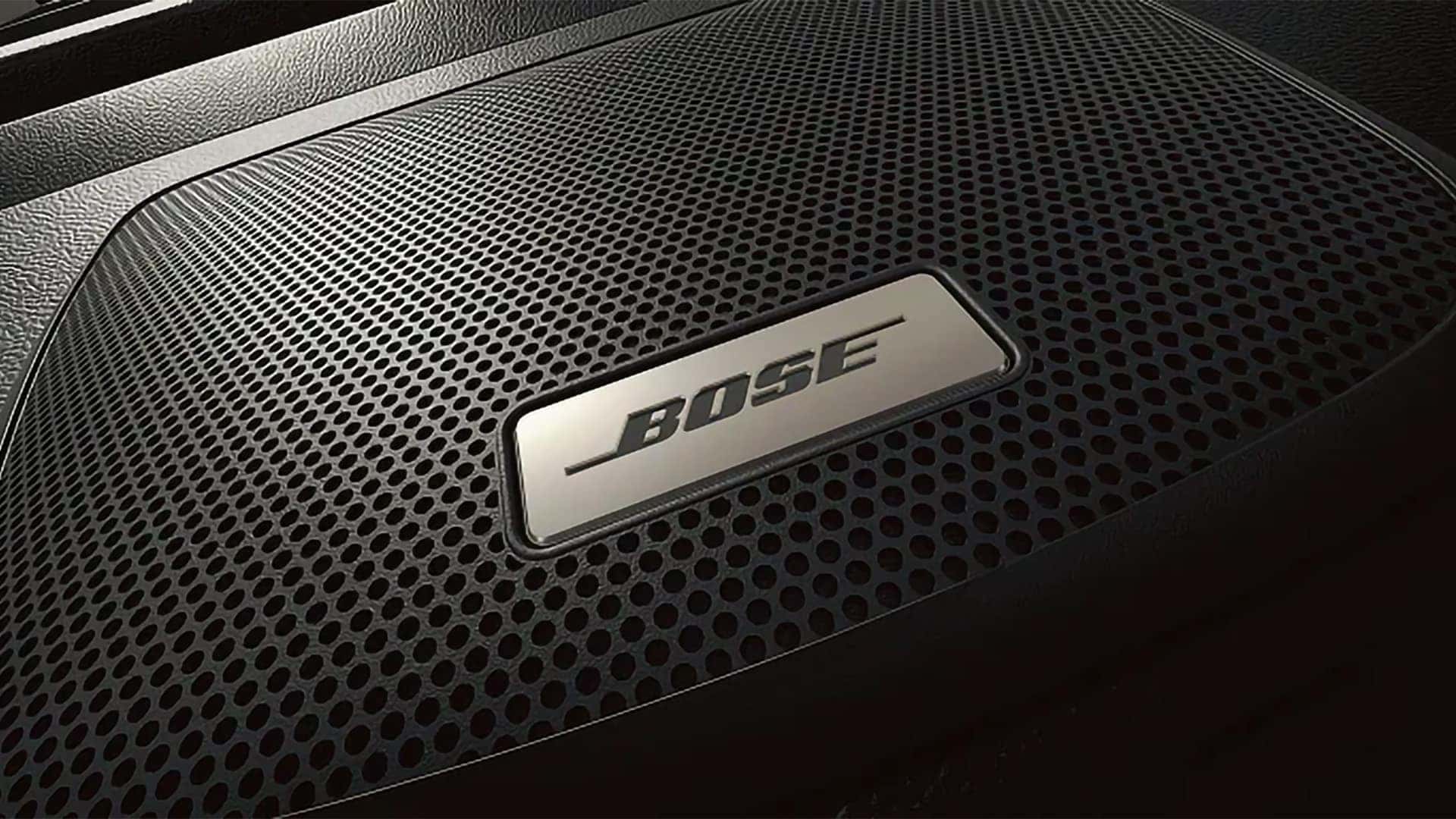 Bose premium audio speaker grille inside the 2026 Nissan Pathfinder