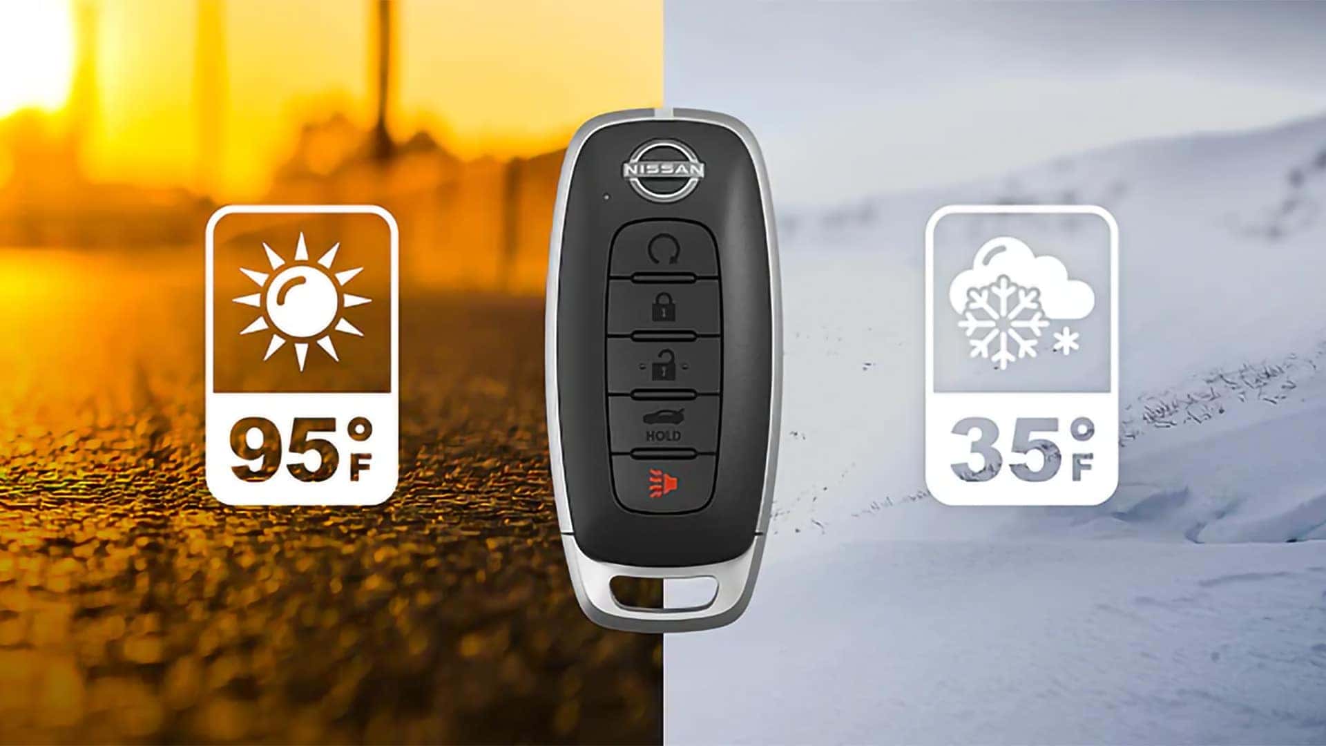 2026 Nissan Sentra Intelligent Key with remote start for hot and cold weather