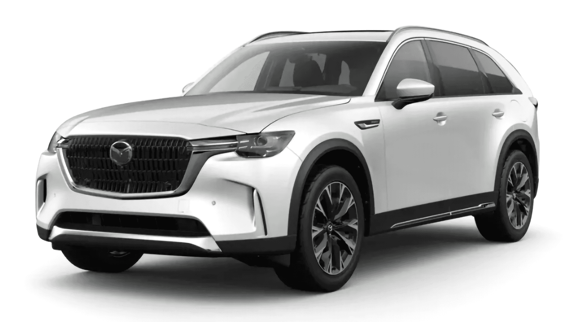 2026 Mazda CX-90 PHEV Premium Plus exterior, front three-quarter view