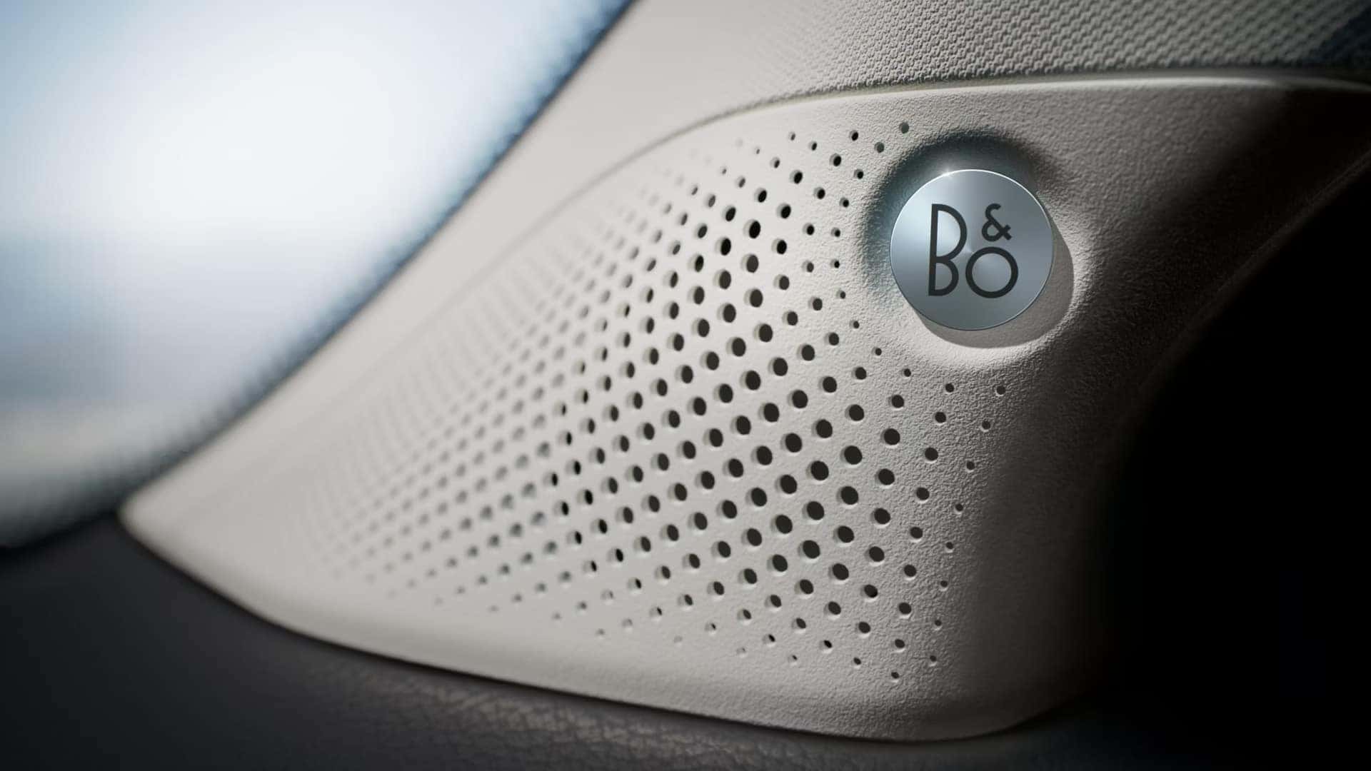 B&O premium audio speaker inside the 2026 Ford Ranger