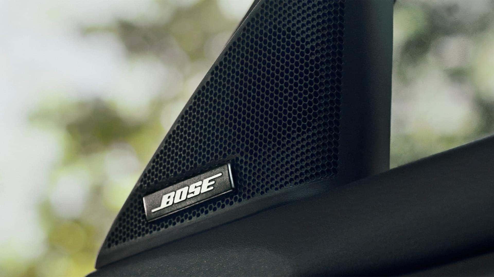 Bose premium audio speaker inside the 2026 Mazda CX-50 Hybrid