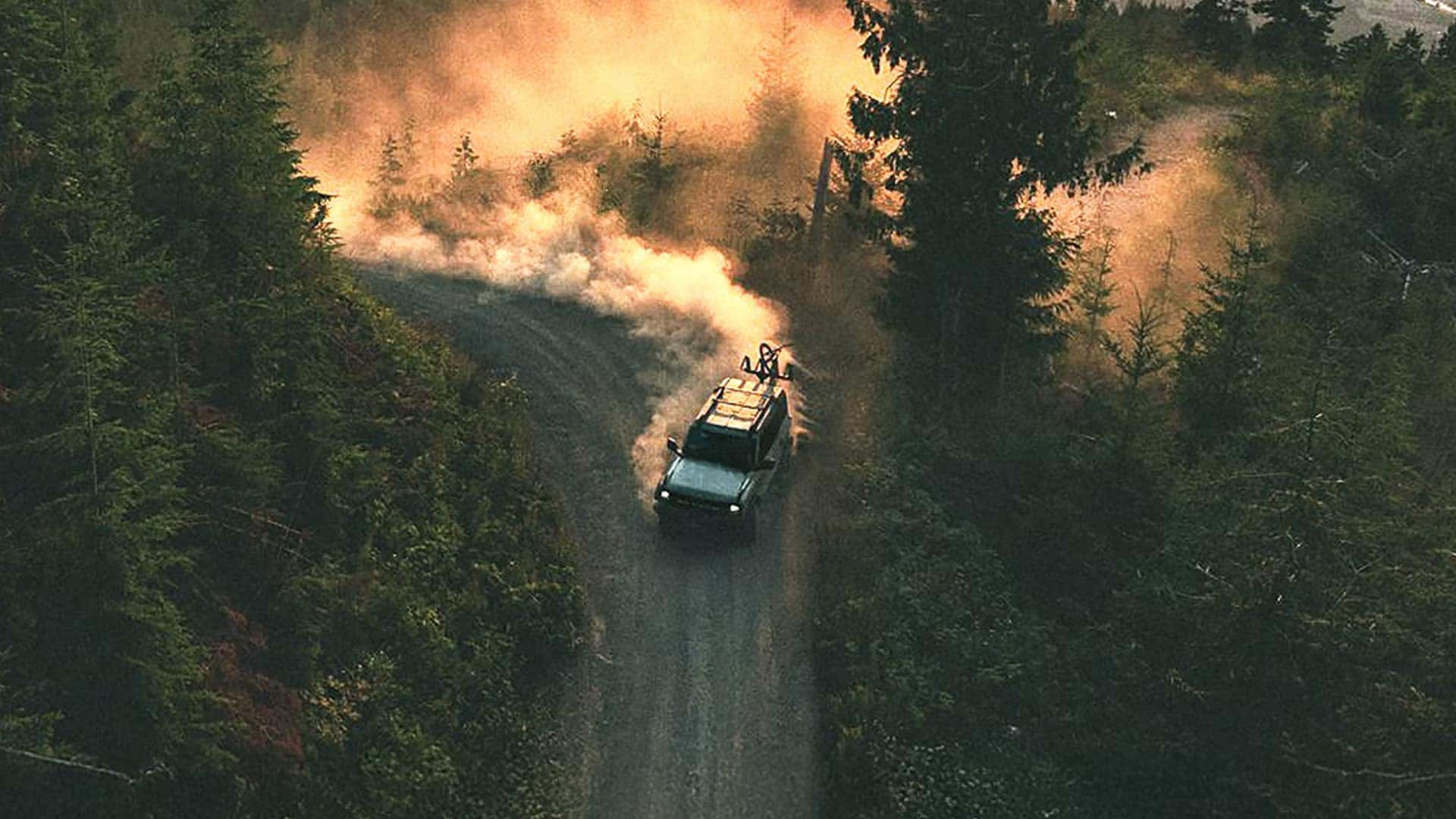 2026 Ford Bronco displaying trail-ready exterior equipment on rugged terrain