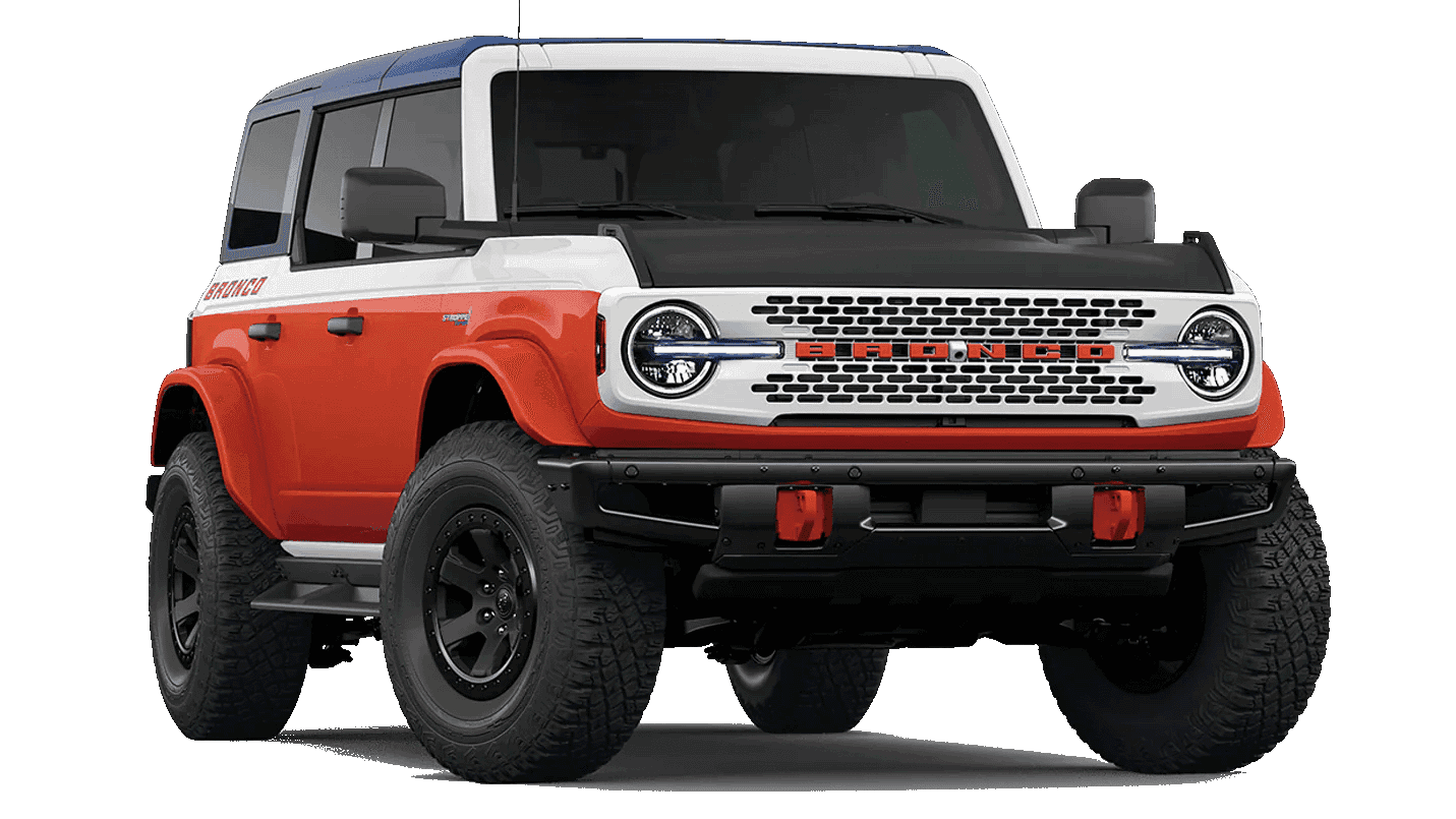 2026 Ford Bronco Stroppe Edition, front three-quarter view