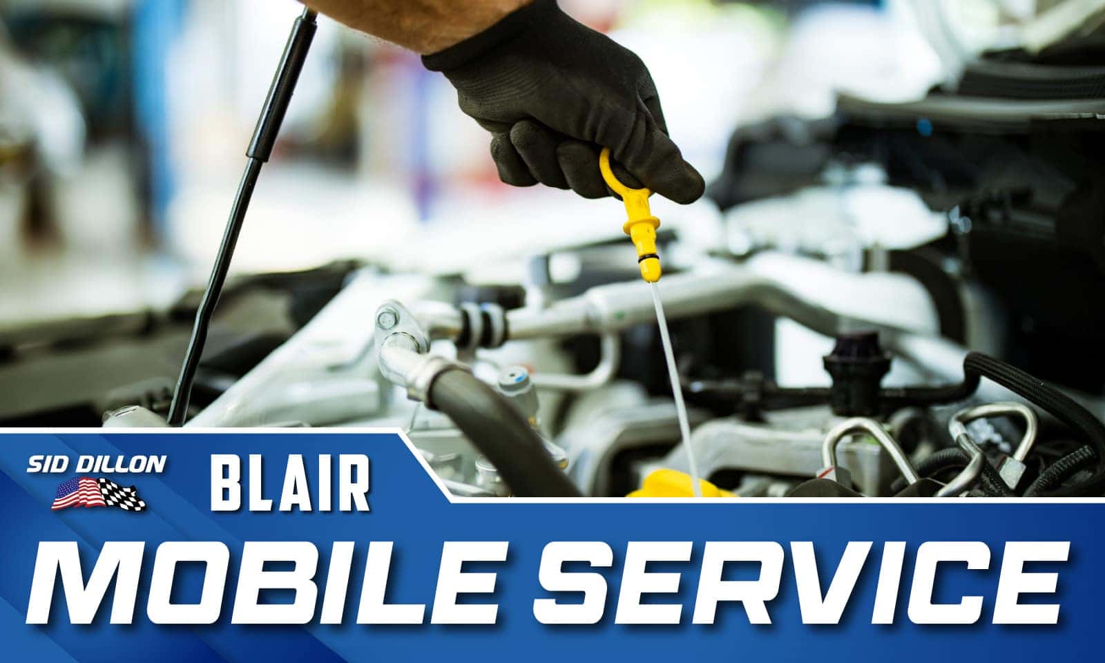 Sid Dillon Chevrolet of Blair Mobile Service providing convenient automotive service