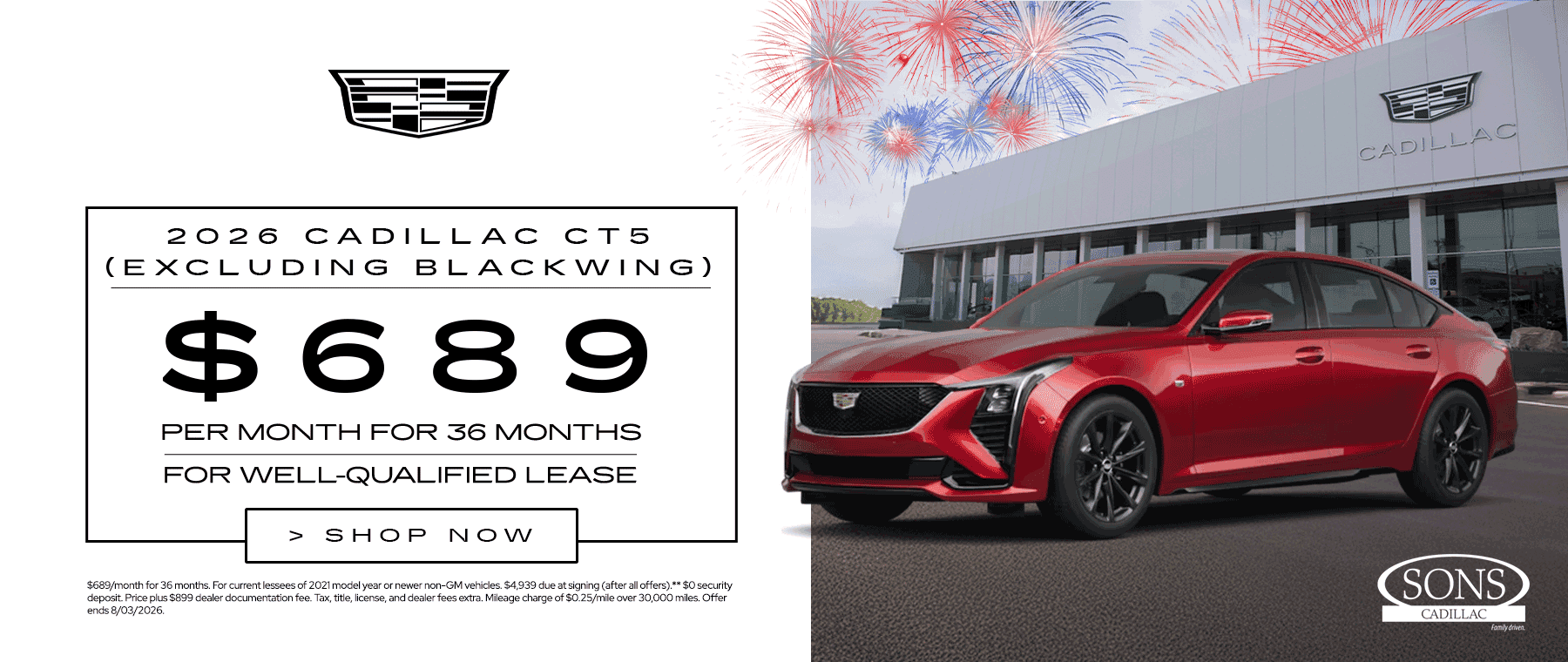 SONS Cadillac Specials