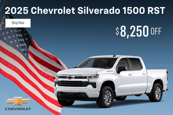 2025 Silverado 1500 RST $8,250 Off