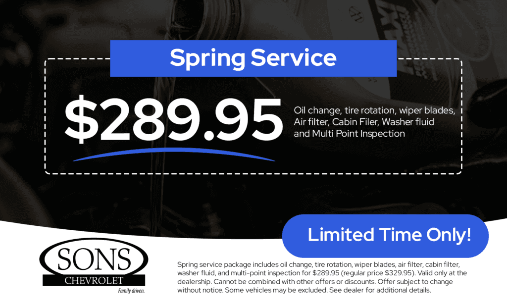SONs Service Specials