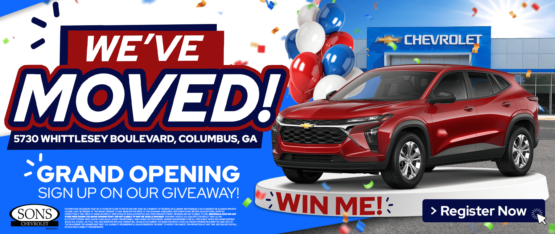 SONS Chevrolet Grand Opening