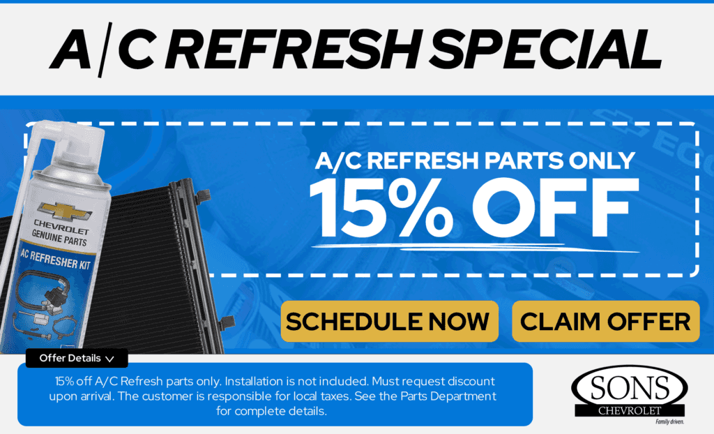 SONs Chevy Specials