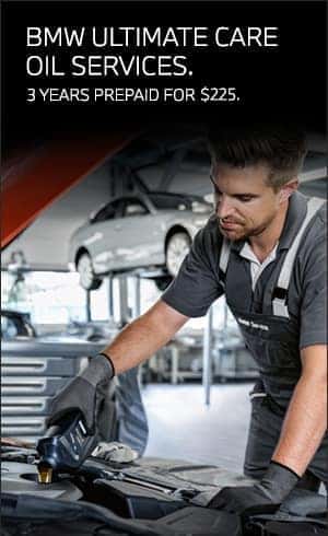 BMW Ultimate Care Oil Services
