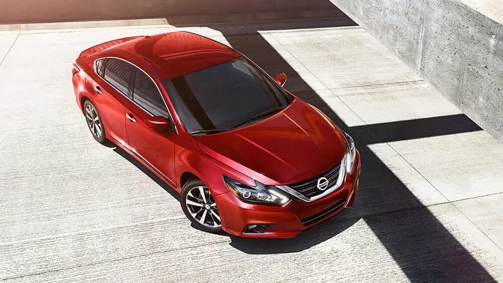 nissan altima red 2017