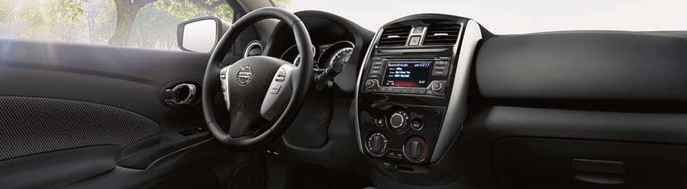 The Affordable Comfortable Nissan Versa Interior