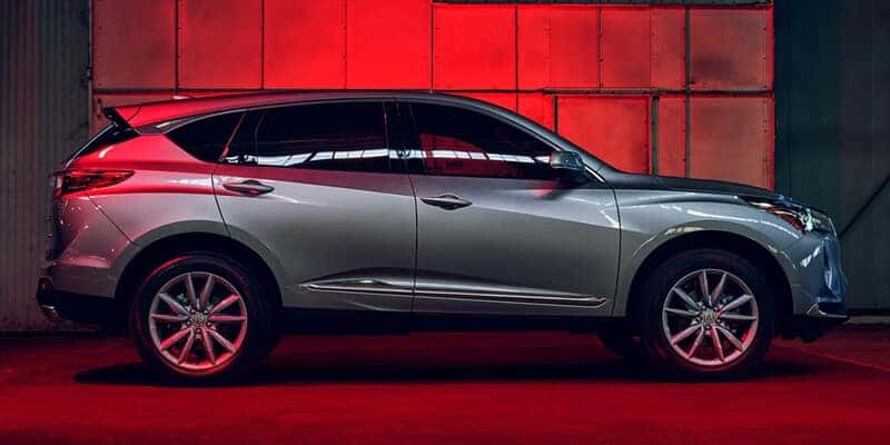 Acura SUV Models - 2022 RDX Exterior Dimensions Image