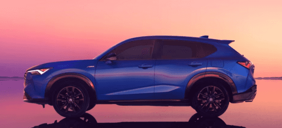 2025 Acura ADX Blue Exterior Side Profile