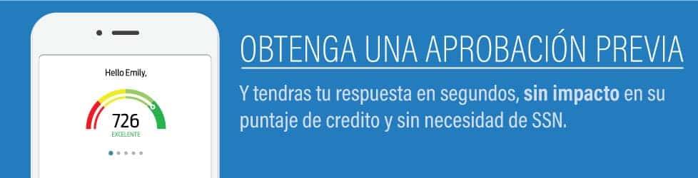 Obtenga una aprobacion previa
