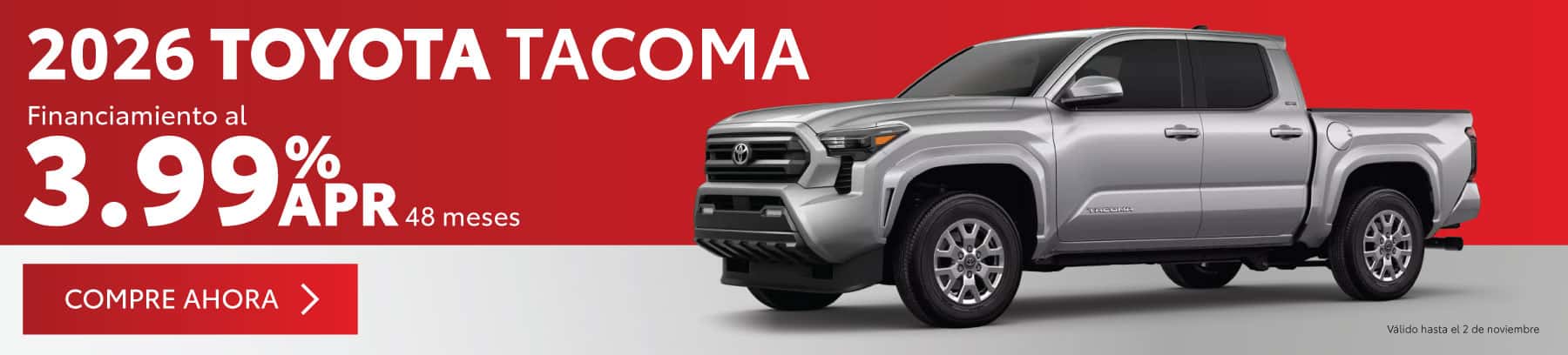 Tacoma finance offer