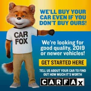 Carfax We'll Buy Your Car
